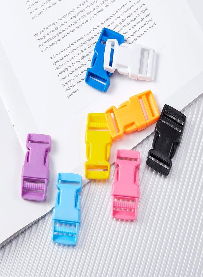 TXZWJZ Plastic-Buckles Adjustable Release Replacemen - 3/4 Inch Wide 40 Pack Webbing Buckle 3/4“ Quick Side Release Buckles for Luggage Straps Pet Collar Backpack Repairing TXZWJZ (Black) - Image 4